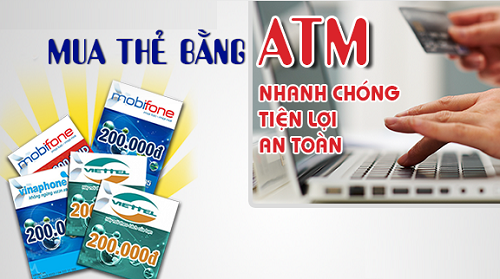 Cách mua thẻ cào Viettel online bằng thẻ ATM rất tiện dụng